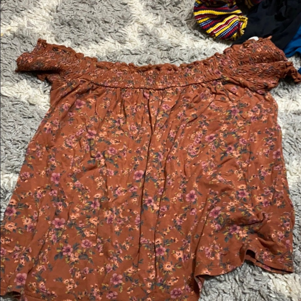Off the shoulders blouse